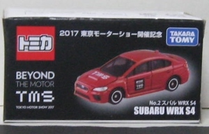 トミカ No.2 スバル WRX S4 2017 東京モーターショー 開催記念 新品 未開封