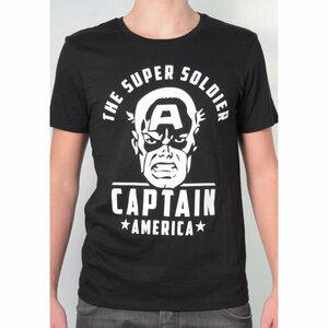 UK限定 Marvel Captain America Avengers Tシャツ Mサイズ マーベル キャプテンアメリカ アベンジャーズ アイアンマン Agent of Shield