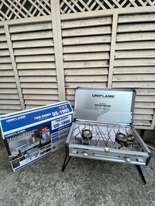 ユニフレーム ツインバーナー US-1900 610305(シルバー) ガス UNIFLAME ツーバーナー コンロの商品画像