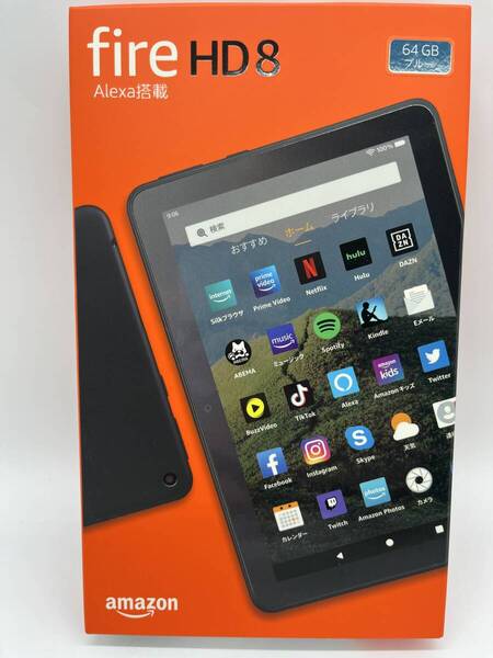 【新品・未開封品】「Amazon Fire HD 8 タブレット ブルー 64GB (アマゾン ファイア 8インチ 第10世代)」≪Google Play 動作可能≫①