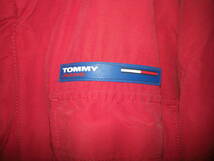 TOMMY JEANS（トミー ジーンズ）　防寒着　ジャンパー　赤　中古　サイズXXL/XXG/XXG_画像2