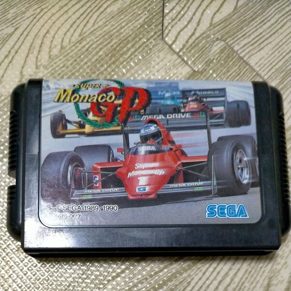 同梱値引き可能 メガドライブ スーパーモナコGP SEGA MD ソフトのみ