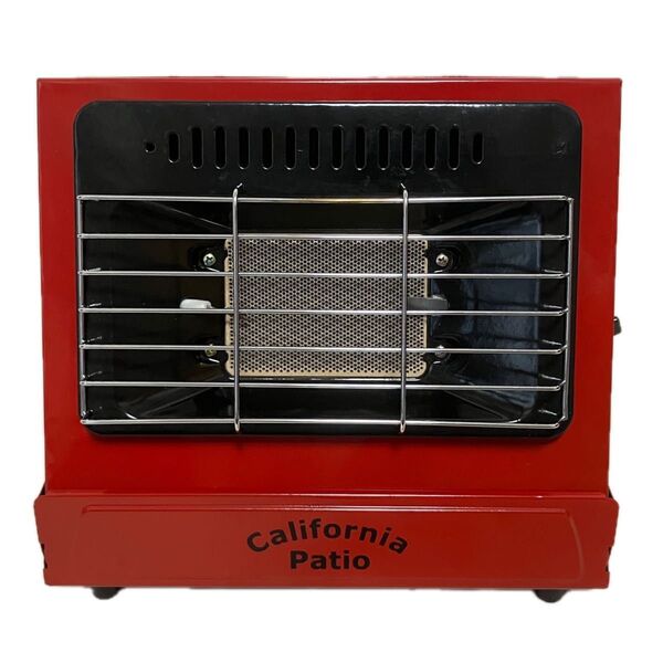 California Patio カリフォルニアパティオ カセットガスヒーター (レッド) 廃盤品