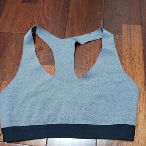 all in motion トップス グレー フィットネス