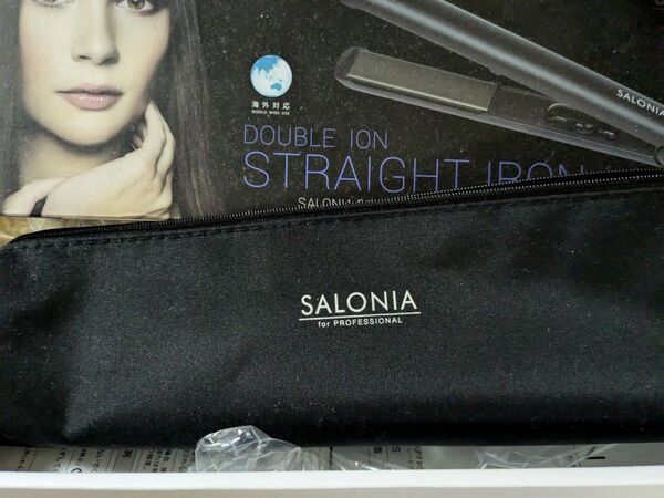 新品 SALONIA ヘアアイロン ポーチ 未使用
