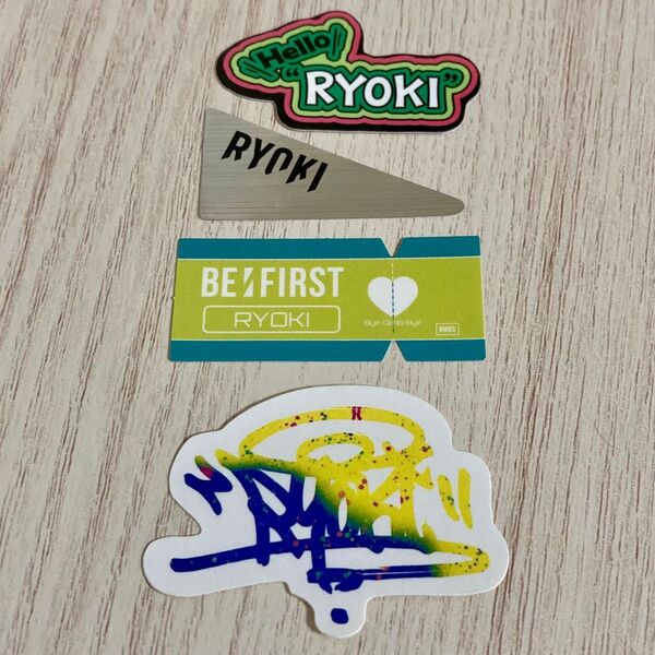 BE:FIRST RYOKI リョウキ ステッカーセット