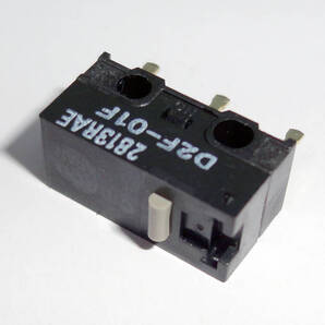 D2F-01F マイクロソフトマウスのクリック不良修理にオムロンスイッチ D2F01F クリック感軽め マウス 修理 スイッチ D2F 匿名送料込み