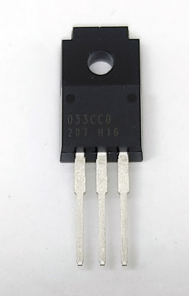 三端子レギュレーター 3.3V 低損失三端子レギュレーター 3.3V 1A TO-220 フルモールド 5Vから3.3V出力可 入力4V-25V