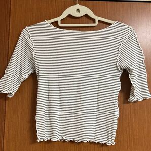 テレコボーダー五分袖T