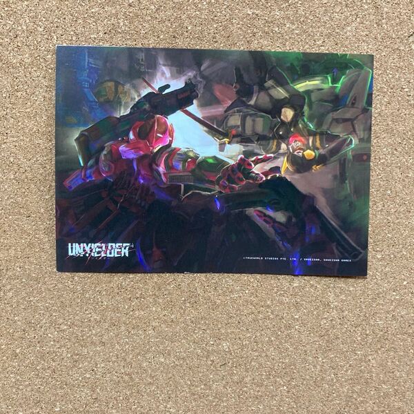 ●unyielder アンイールダー trueworld studio tgs 東京ゲームショウ ポストカード?