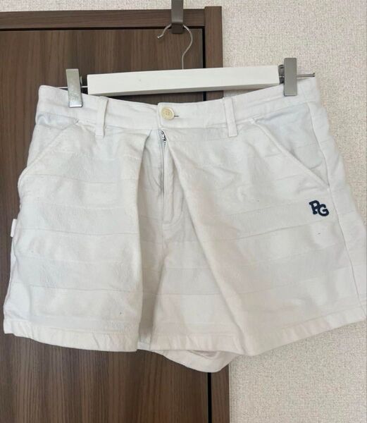 パーリーゲイツ ショートパンツ ホワイト系