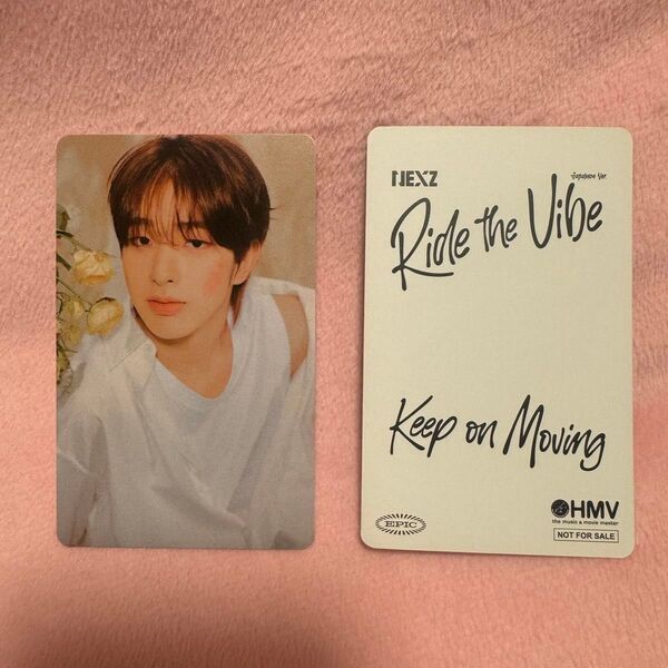 NEXZ Ride the Vibe/Keep on Moving HMV特典 トモヤ