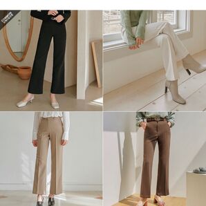 common unique コモンユニーク 韓国 スラックス