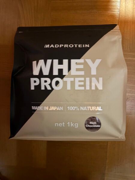 MADPROTEIN マッドプロテイン ホエイプロテイン リッチチョコレート100%ナチュラル 日本製 新品 マッドプロテイン