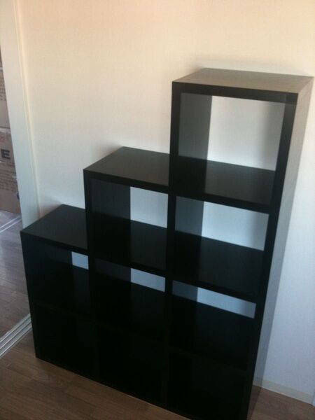 【価格相談可】Kartell カルテル SHELVING SYSTEM シェルビングシステム 3×4段 ブラック 希少 レア