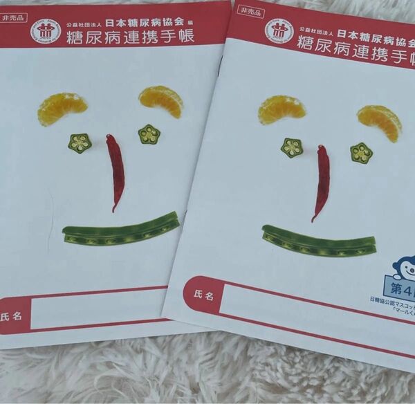 糖尿病連携手帳 糖尿病 2冊