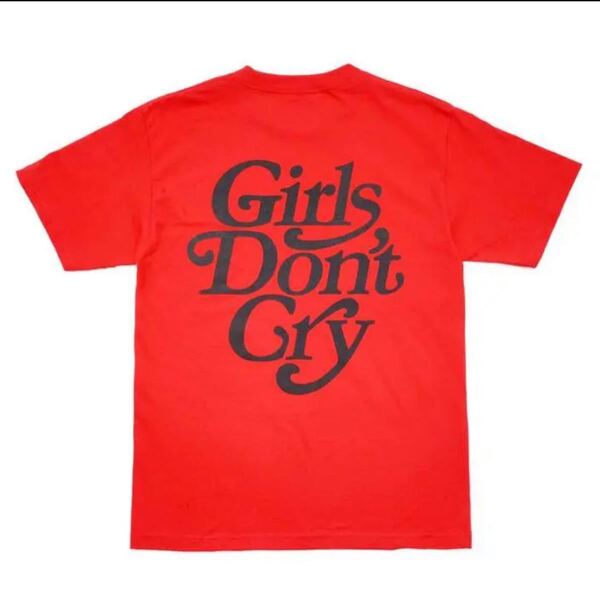 Girls Don't Cry Tシャツ 赤