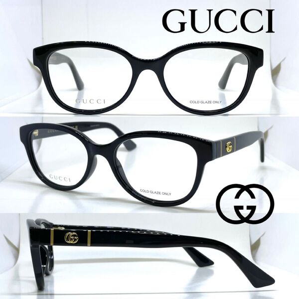 GUCCI グッチ メガネ フレーム GG1115 001 BLACK-BLACK-TRANSPARENT ブラック 眼鏡