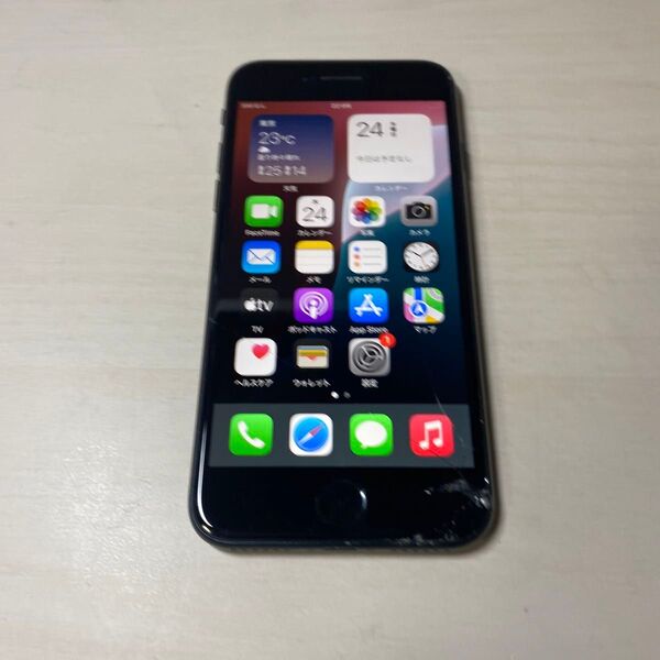 13816 iPhoneSE3 64GB ブラック SIMフリー ジャンク品 ※本体のみ