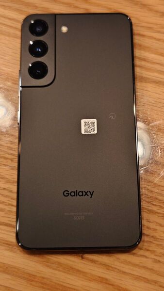 SIMロック解除済 AU Galaxy S22 256GB ファントムブラック SCG13