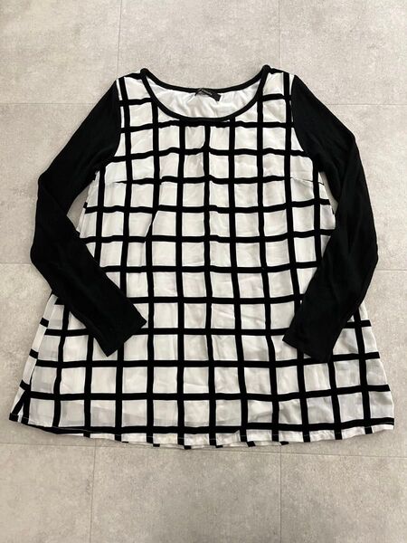 【freeサイズ】美品 rienda トップス カットソー リエンダ 長袖