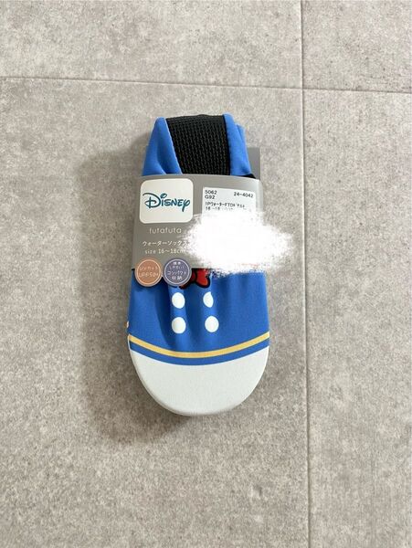 新品 ウォーターソックスDisney ドナルド マリンシューズ16-18cm
