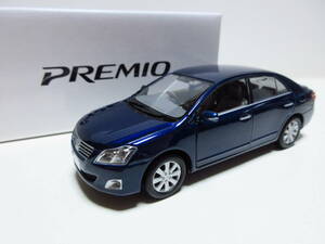 1/30 トヨタ ２代目プレミオ PREMIO 中期　非売品 カラーサンプル ミニカー　ダークブルーマイカ