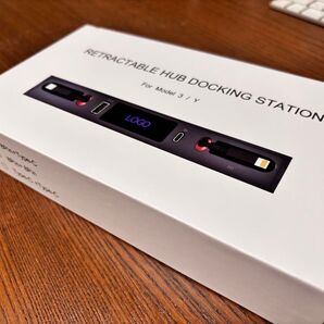 モデル3/Yに適したドッキングステーション、隠しセンターコントロール拡張サポート、高速充電対応