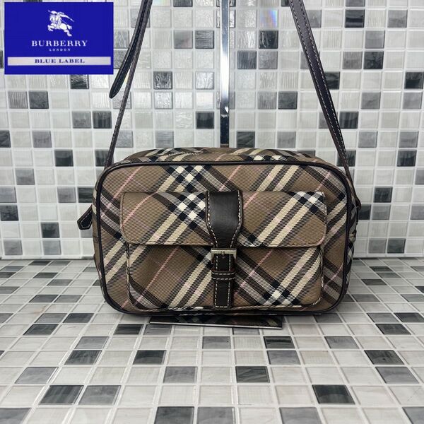 75 BURBERRY バーバリーブルーレーベル ショルダーバッグ