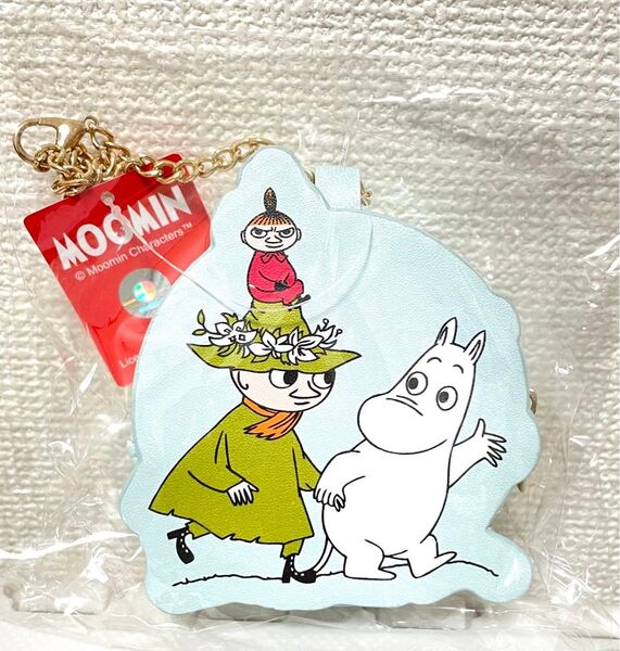 MOOMIN ムーミン バッグチェーン付き 合皮ポーチ ポーチ