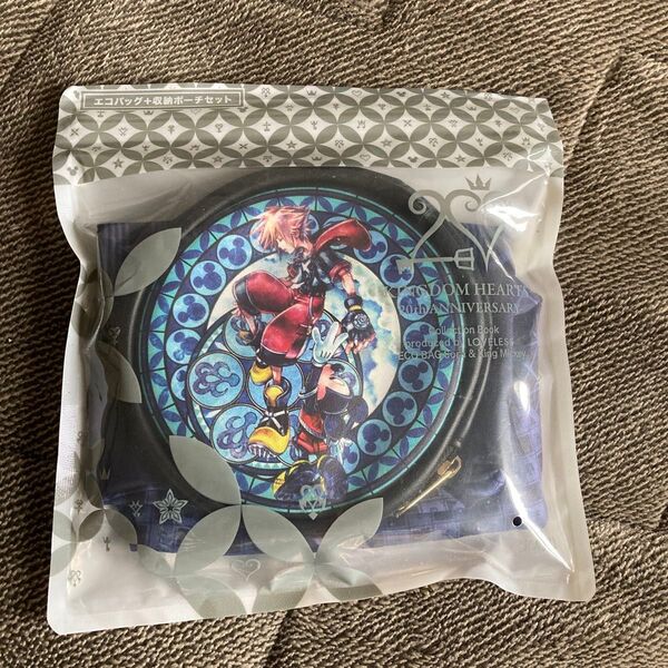 即購入可!販売終了!DisneyKINGDOM HEARTS収納ポーチ付きエコバッグSora & King Mickey