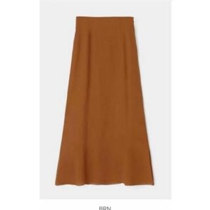 マウジー SHEER LONG SKIRT 薄手ロングスカート マーメイド