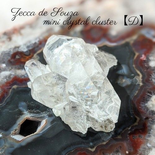 ゼッカデソーザ産 ミニ 水晶 クラスター 【D】