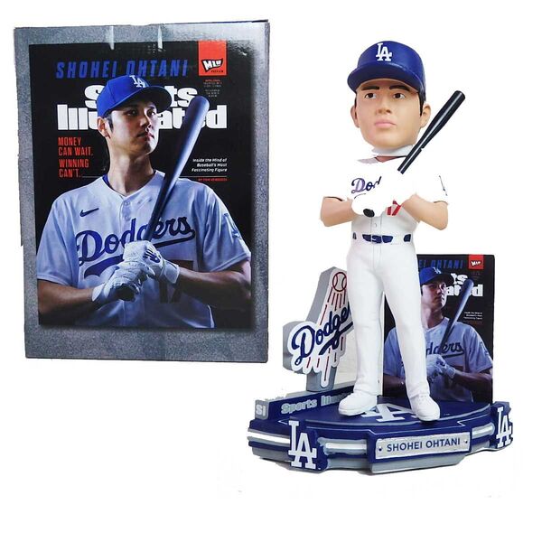 MLB公式ライセンス品 日本未発 大谷翔平 スポーツ・イラストレイテッド ロサンゼルス ドジャース オオタニ ボブルヘッド