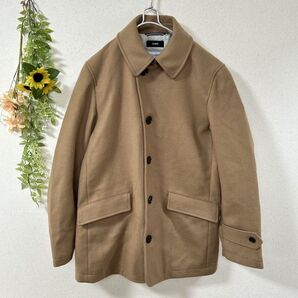 【c2345】SHIPS シップス ウールコート ブラウン コート アウター メンズ