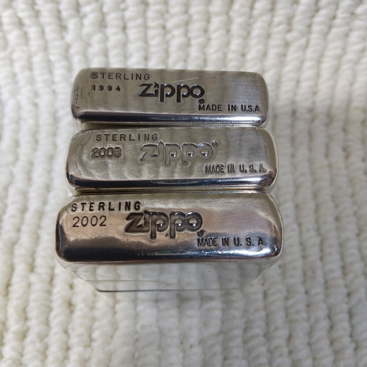 限定 ZIPPO ライター 純銀 スターリングシルバー G.G.B 60周年