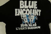 1度着用 ROLLING CRADLE × BLUE ENCOUNT ブルモンTシャツ Mサイズ グッズ_画像6