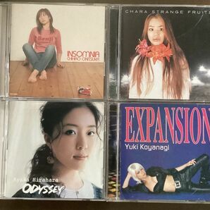 鬼束ちひろINSOMNIA/CHARA STRANGE FRUITS/平原綾香ODYSSEY/小柳ゆきAXPANSION