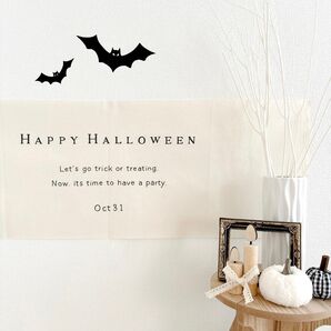 ハロウィンタペストリー 大文字 ハロウィン飾り