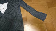 UNIQLO　ユニクロ　インナー付きカーディガン　Sサイズ　USED　21_画像4