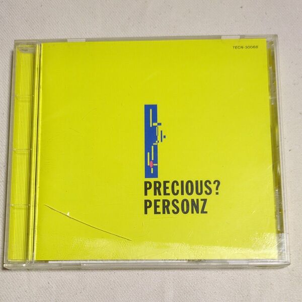 再生確認済 中古CD 帯付き パーソンズ/PRECIOUS? PERSONZ プレシャス