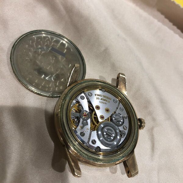 キングセイコー ファースト 後期 稼働 OH前提品 手巻き セイコー SEIKO 希少 1963年 太ラグ GS ヴィンテージ時計