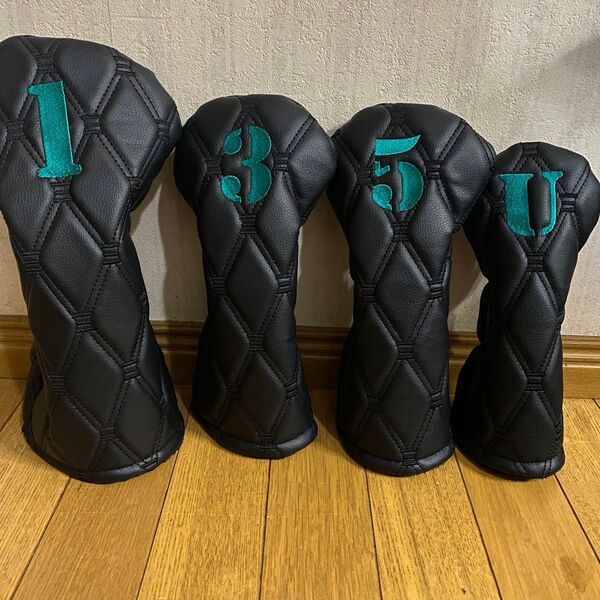 ゴルフ ヘッドカバー ハンドメイド ドライバー フェアウェイウッド Ut