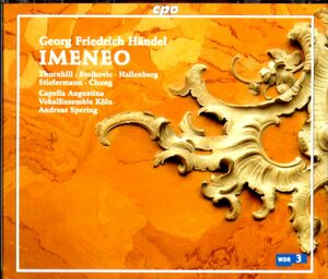 2CD (即決) ヘンデル/ オペラ「イメネオ」/ アンドレアス・シュペリング指揮