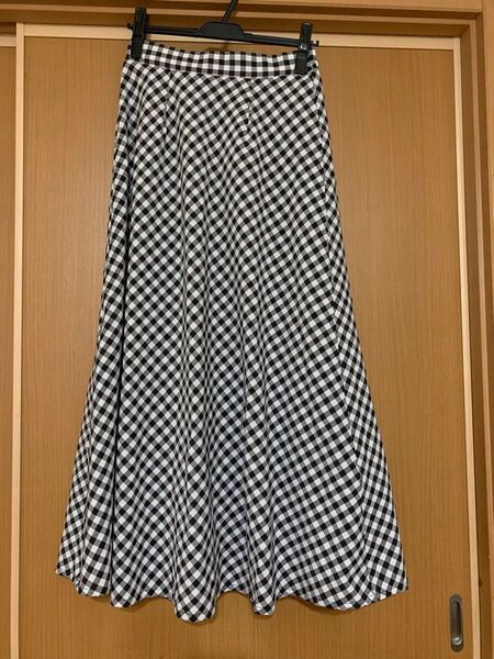 ロングスカート チェック柄 値下げ