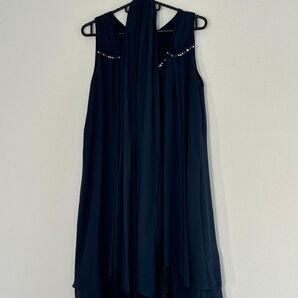〇axes femme パーティドレス ネイビー Mサイズ〇