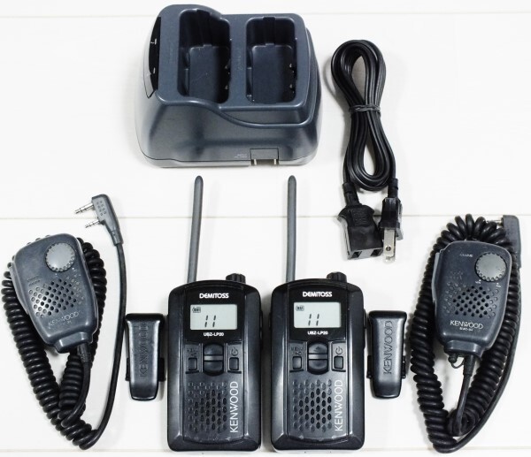 美品】KENWOOD インカム UBZ-LP20 トランシーバー 生活家電