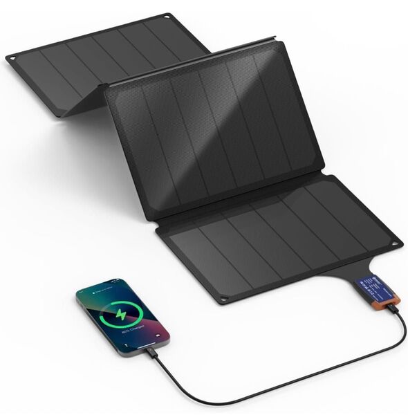 新品 36W ソーラーチャージャー Sunpower ソーラーパネル 折りたたみ