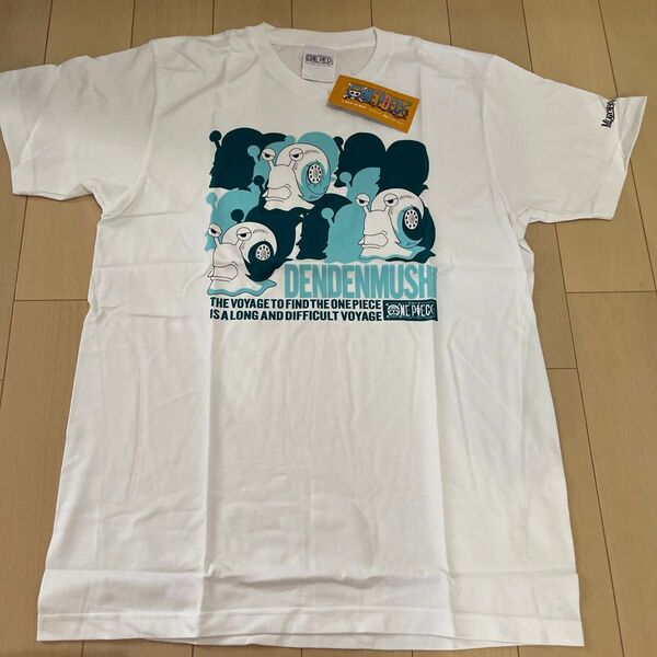 未使用 ワンピース ONE PIECE 電伝虫 Tシャツ Lサイズ メンズ