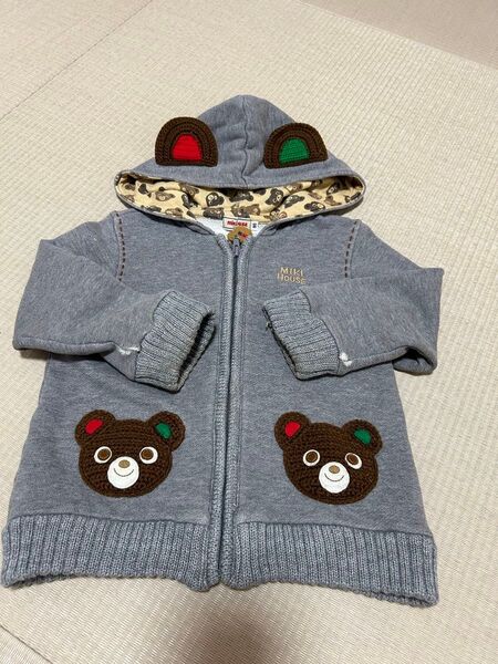 男の子 90サイズ MIKIHOUSE ミキハウス 長袖 羽織り